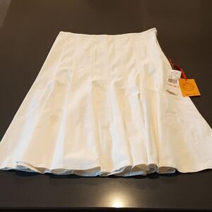 Ruby Rd White Calypso Skirt